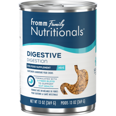 Fromm Digestive Dog Supplement Nutritionals Pate' 13 oz