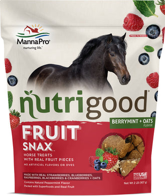 Nutri Good Fruit Snax Berrymint & Oats 2 lb