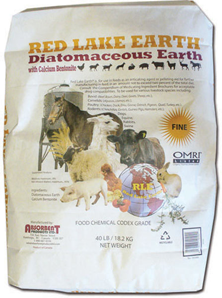 Redlake Diatomaceous Earth Fine 40lb