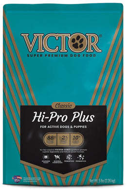 VICTOR Hi-Pro Plus 30/20 Active Sporting High Protein Gluten-Free Dry Dog Food, multi size