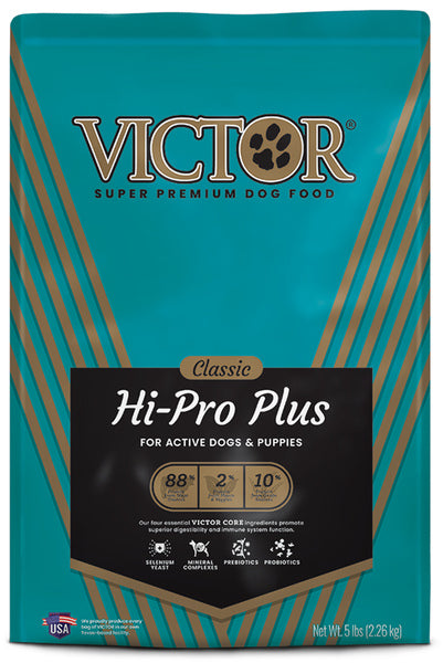 VICTOR Hi-Pro Plus 30/20 Active Sporting High Protein Gluten-Free Dry Dog Food, multi size