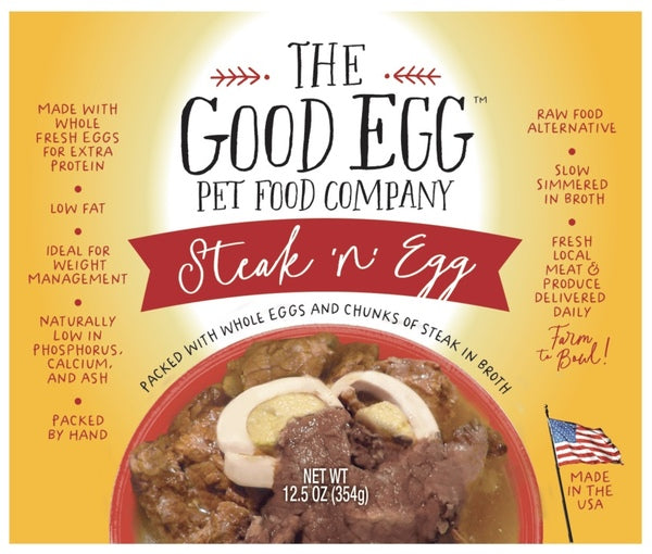 The Good Egg Steak n' Eggs Canned Dog Food