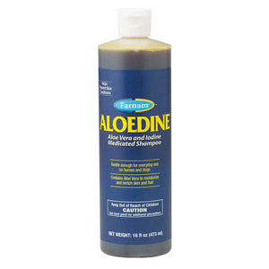 Aloedine Medicated Shampoo for Horses 16-oz