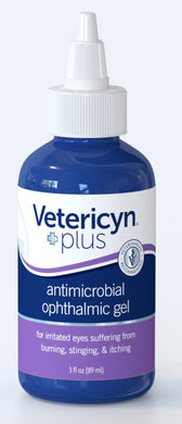 Vetericyn Plus Antimicrobial Ophthalmic Pet Eye Gel, 3-oz bottle
