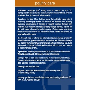 Vetericyn Plus Poultry Care Spray for Chickens, 8-oz bottle Antimicrobial