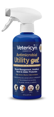VETERICYN ANTIMICROBIAL UTILITY GEL 16-OZ