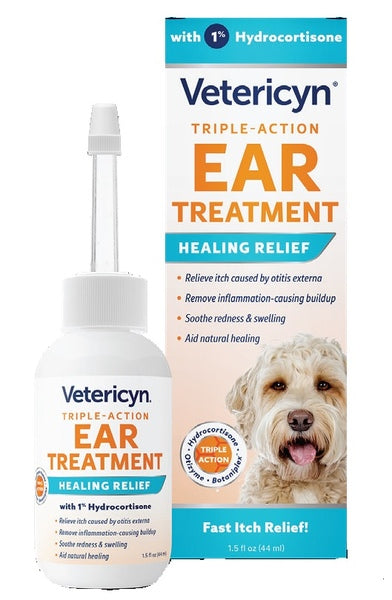 Vetericyn Triple-Action Ear Treatment, 1.5 fl oz