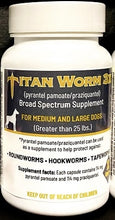 Titan Dog DeWormer Broad Spectrum Capsule Wormer Multi Sizes Available