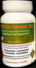 Titan Dog DeWormer Broad Spectrum Capsule Wormer Multi Sizes Available