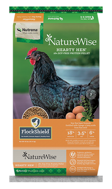 NatureWise Hearty Hen Soy Free Chicken Layer Feed 40#