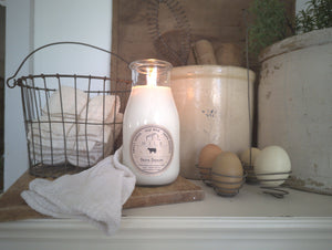Milk Reclamation Barn - Milk Bottle Candle 13 oz