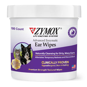 Zymox Advanced Enzymatic Ear Wipes 100 ct