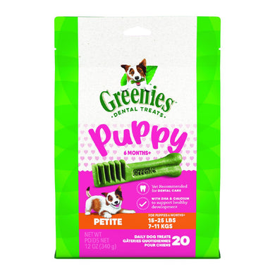 Greenies Dental Treats Puppy Petite 12 oz