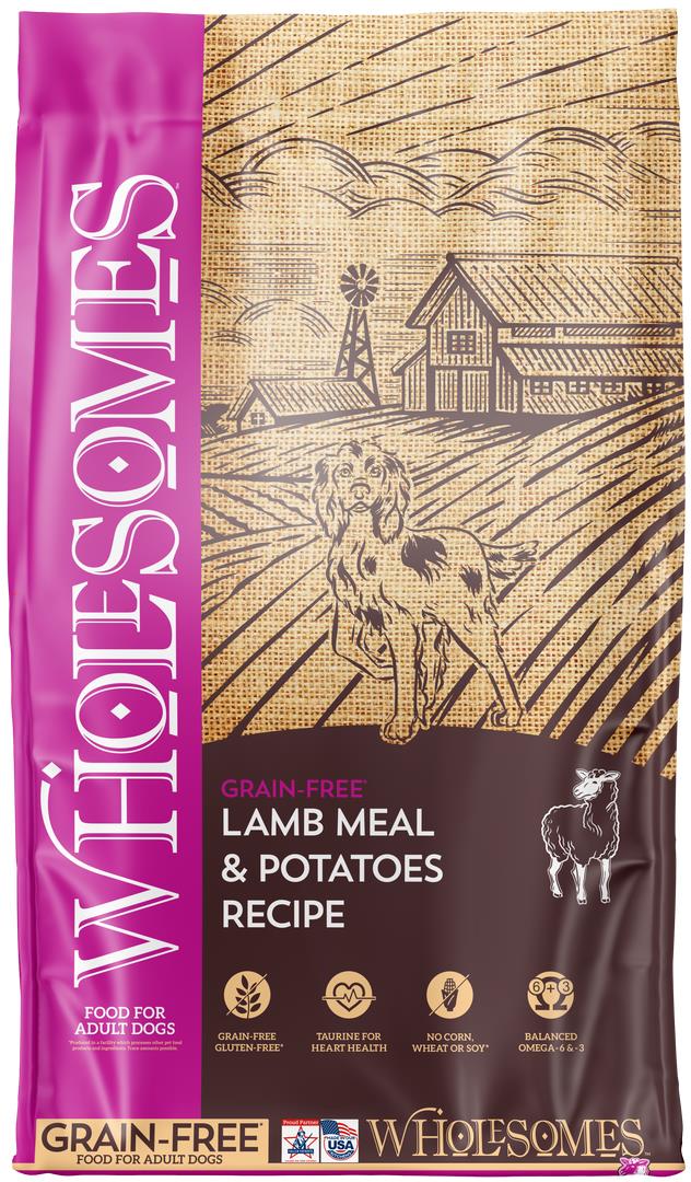 Wholesomes Lamb Meal & Potatoes Dry Dog Food *REWARDS BUY 12 GET 1 FREE*