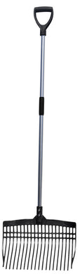 Super Tuff Rake Aluminum Handle Black Head