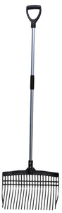 Super Tuff Rake Aluminum Handle Black Head