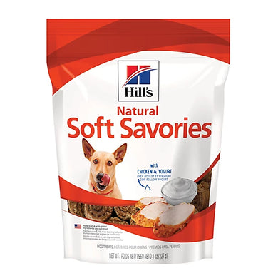 Hills Natural Soft Savories with Chicken & Yogurt Dog Treat, 8 oz