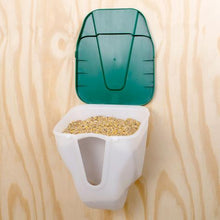 V Shape No Waste Poultry, Chicken, Waterfowl Feeder