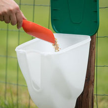 V Shape No Waste Poultry, Chicken, Waterfowl Feeder