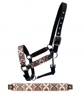 Showman Horse Halter, Navaho,  Sized 3