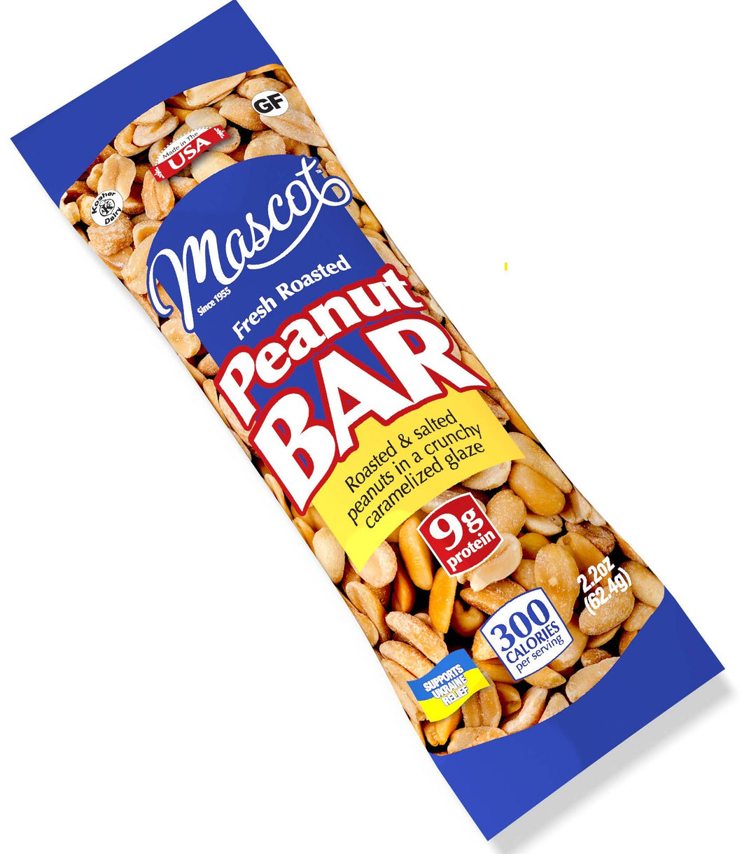 Mascot Pecan - Fresh Roasted Peanut Bar