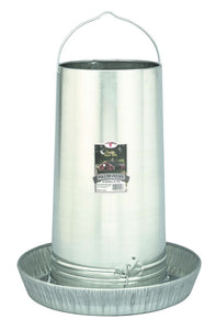 Miller Little Giant Hanging Metal Poultry Feeder, 40lb