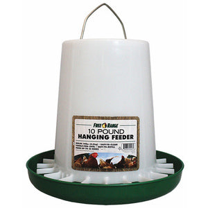 Free Range Poly Poultry Chicken Feeder 10 lb Harris Farms