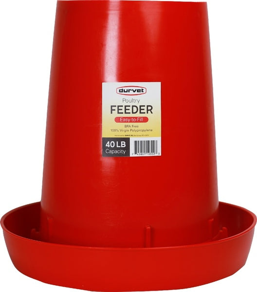 Durvet Poultry Feeder Multi sizes available
