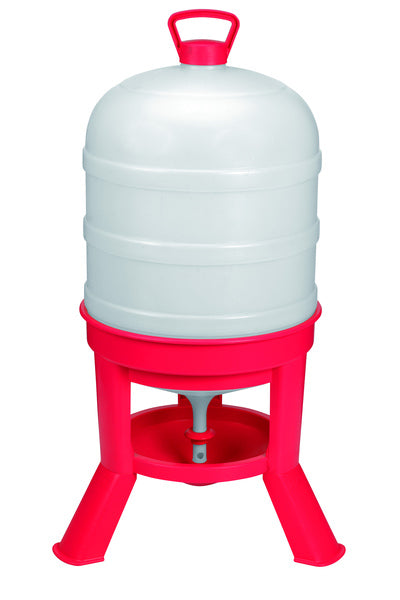 Miller Plastic Dome Poultry Waterer 10 Gallon (Red)