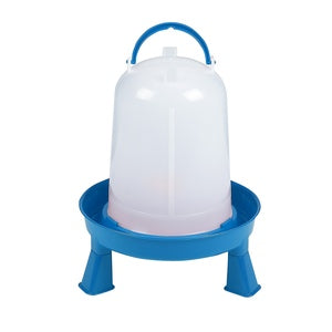 Miller Double-Tuf Waterer with Legs for Poultry, 3-quart