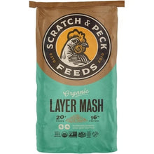 Organic Scratch and Peck Layer Mash 40 LB BAG