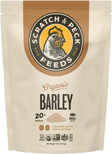 Scratch & Peck Organic Barley 10 lb