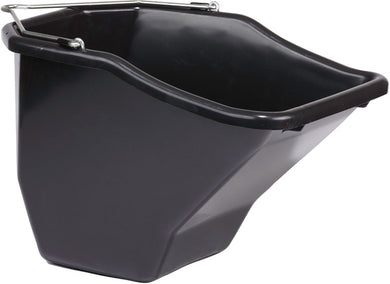 Miller Little Giant Plastic Better Livestock Bucket, Black, 20-qt