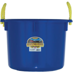 Miller Little Giant DuraFlex Livestock Muck Tub, 40-qt Various Colors