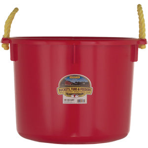 Miller Little Giant DuraFlex Livestock Muck Tub, 40-qt Various Colors