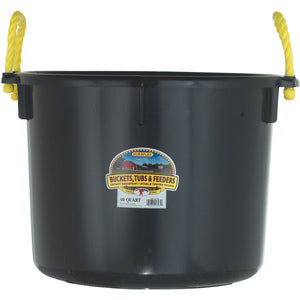 Miller Little Giant DuraFlex Livestock Muck Tub, 40-qt Various Colors