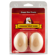 Happy Hen Nest Eggs Ceramin - white or brown eggs