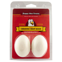 Happy Hen Nest Eggs Ceramin - white or brown eggs