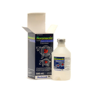 Noromectin Ivermectin 1% Injection 500-ML Sterile Bottle
