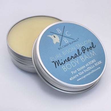 Big Crazy Buffalo - Mineral Pool Bison Tallow Body Balm - 2oz