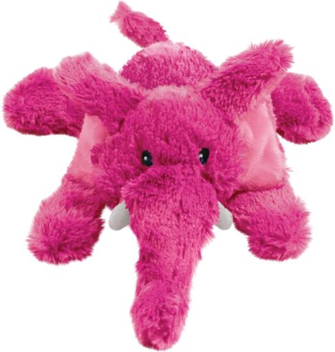 Kong Cozie Elmer Elephant Dog Toy -Medium