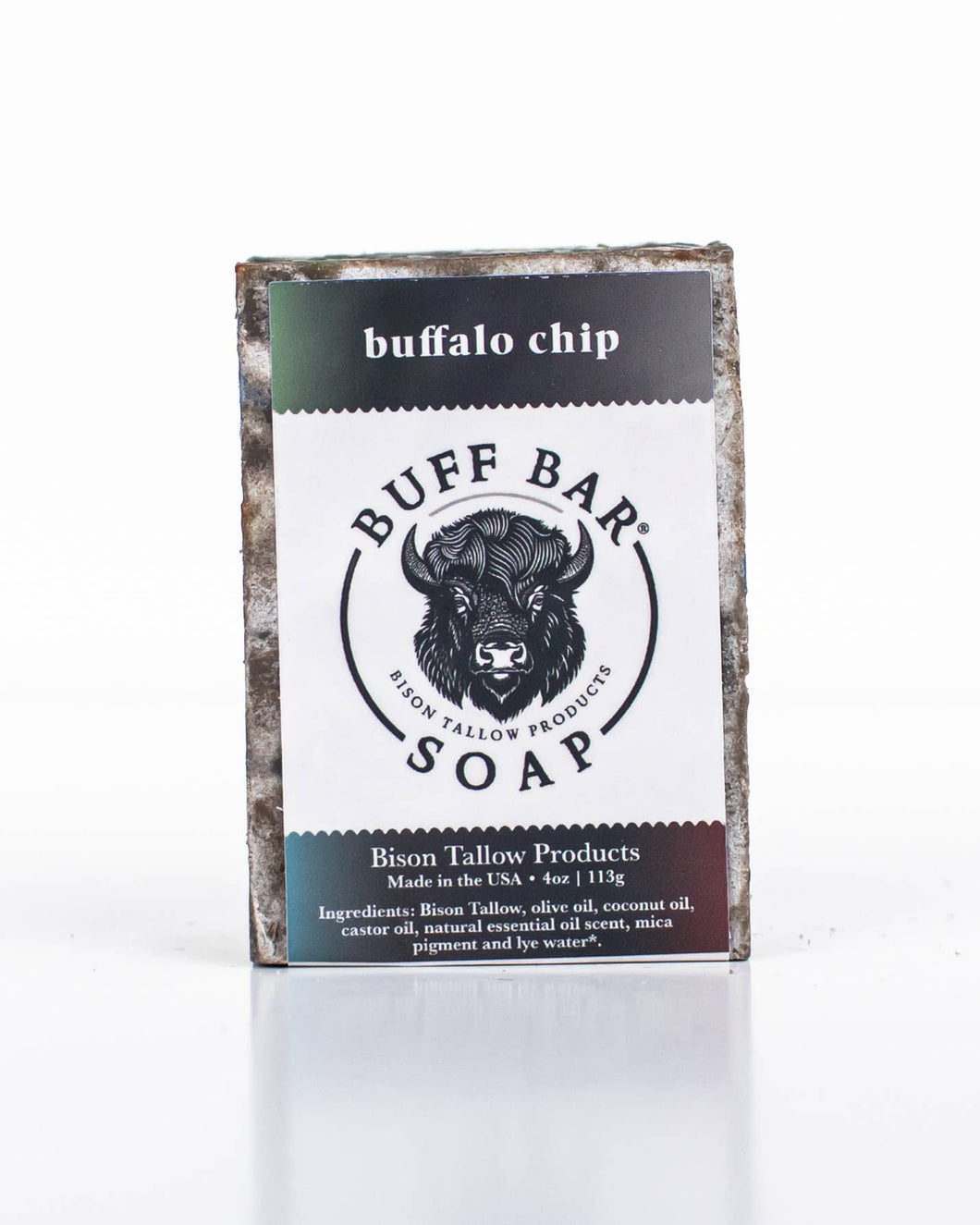 Big Crazy Buffalo - Buffalo Chip Bison Tallow Soap Bar - 4oz