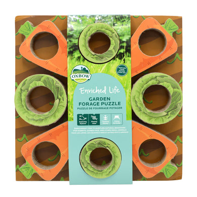 Oxbow Enriched Life Garden Forage Puzzle Chew Small Animal Toy