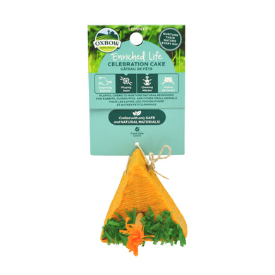 Oxbow Enriched Life Celebration Cake Chew Small Animal Toy