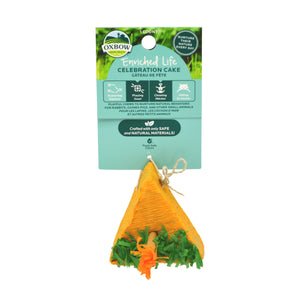 Oxbow Enriched Life Celebration Cake Chew Small Animal Toy