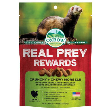 Oxbow Real Prey Rewards Ferret Treats, 3-oz