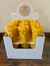 Thy Will Bee Done Apiary - Sunflower Candle Bulk Set, Beeswax Pillar candle, Display Se