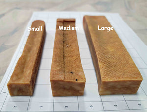 JUST Cheese Chews - Dog cheese chews.  Strawberry Himalayan Yak  Small ~2.8oz EA