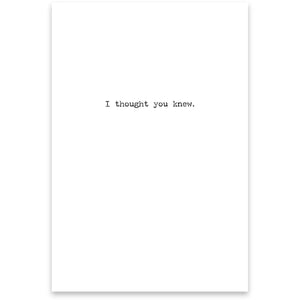 Primitives by Kathy - Sorry I Called You Old Greeting Card