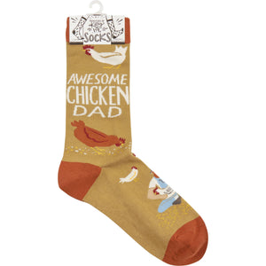 Primitives by Kathy - Awesome Chicken Dad Socks
